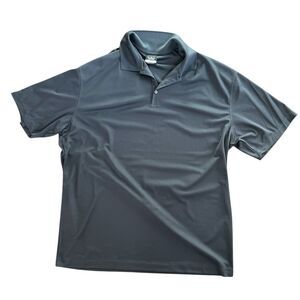 Nike Golf Dri-Fit Polo Shirt Size XXL Gray Performance Preppy Top NWT